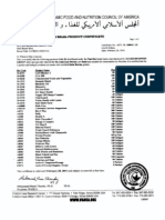 Amway Multi Amw Fact V en Halal Letter of Certification