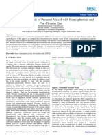 .Design, and Analysis of Pressure Vessel With Hemispherical and Flat Circular End PDF