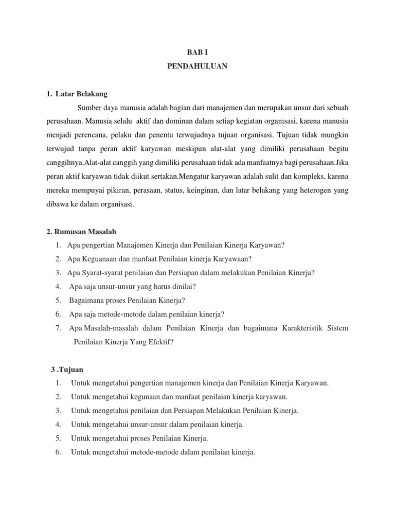 Makalah Performance Appraisal