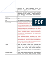 Analisis Jurnal Resiko Infeksi