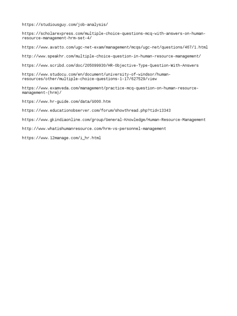 Hr Book Marks Txt Human Resource Management Political Activism