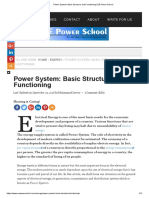 Power System_ Basic Structure and Functioning _ EE Power School
