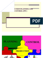 Production Planning Control