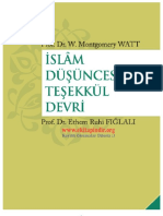 Islam Dusuncesinin Tesekkul Devri PDF