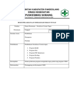 5.3.1.5 Bukti Pelaksanaan Sosialisasi Uraian Tugas