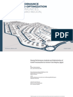 Energy Performance Analysis and Optimization of Gated Communities in GCR, Egypt.