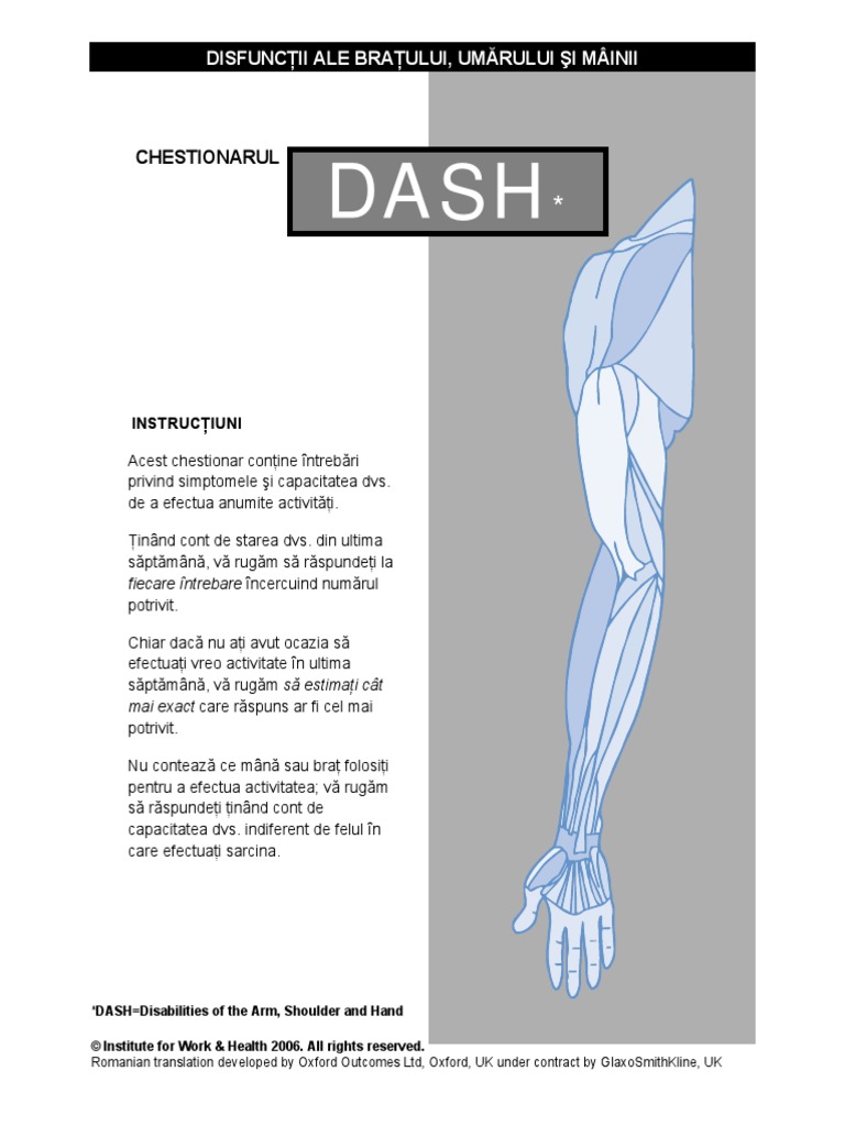 DASH Romanian PDF | PDF