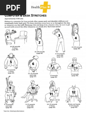 Computer And Desk Stretches Pdf