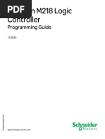 01 Modicon m218 Logic Controller Programming Guide