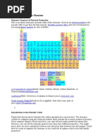 Periodic Table of The Elements