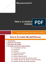 T7 MACII. Modelo de Mundell - Fleming