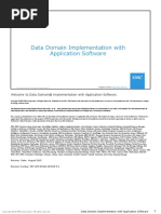 Data Domain® Implementation With Application Software - MR-1WP-DDIAS SRG