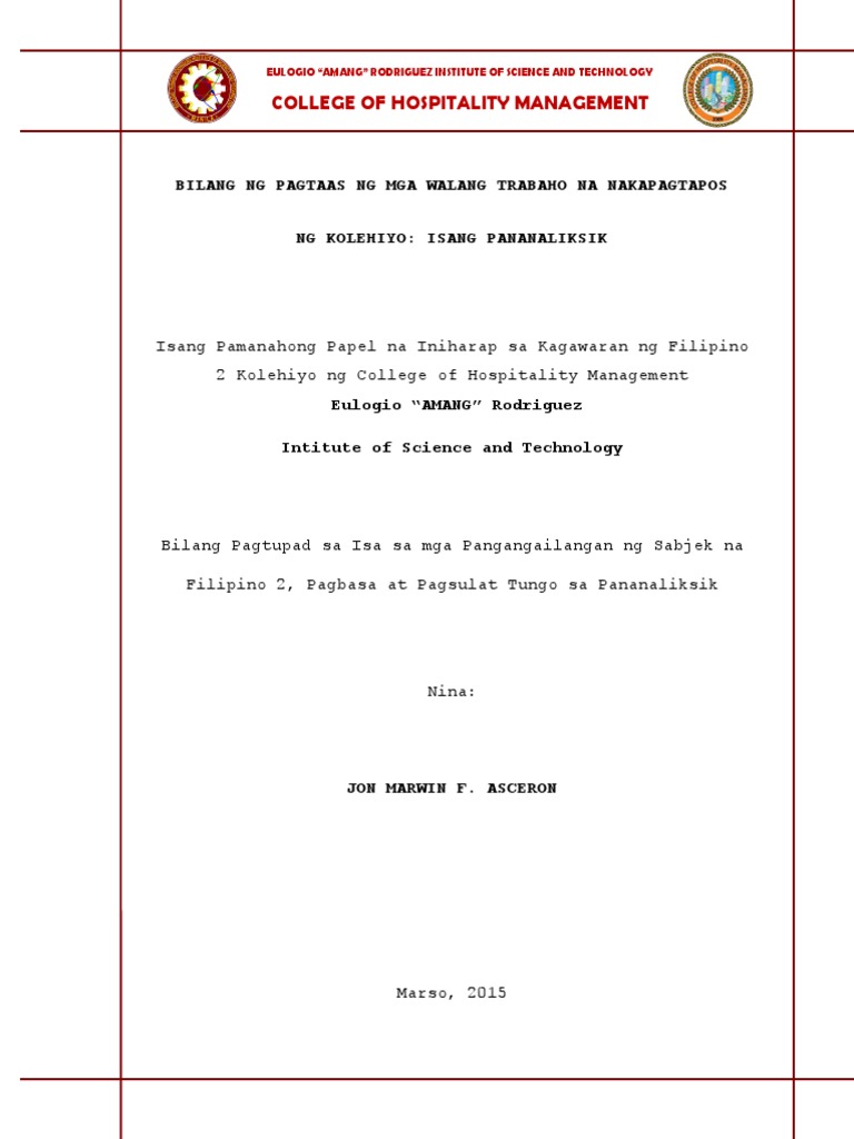 thesis title in mathematics education in the philippines