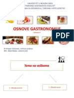 Osnove Gastronomije 2