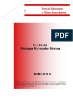 Curso de BIOLOGIA MOLECULAR básica do Portal Educação  - MÓDULO II
