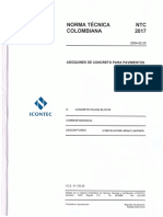 Colômbia - ICONTEC NTC 2017 - 2004 - Adoquines de Concreto para Pavimentos PDF