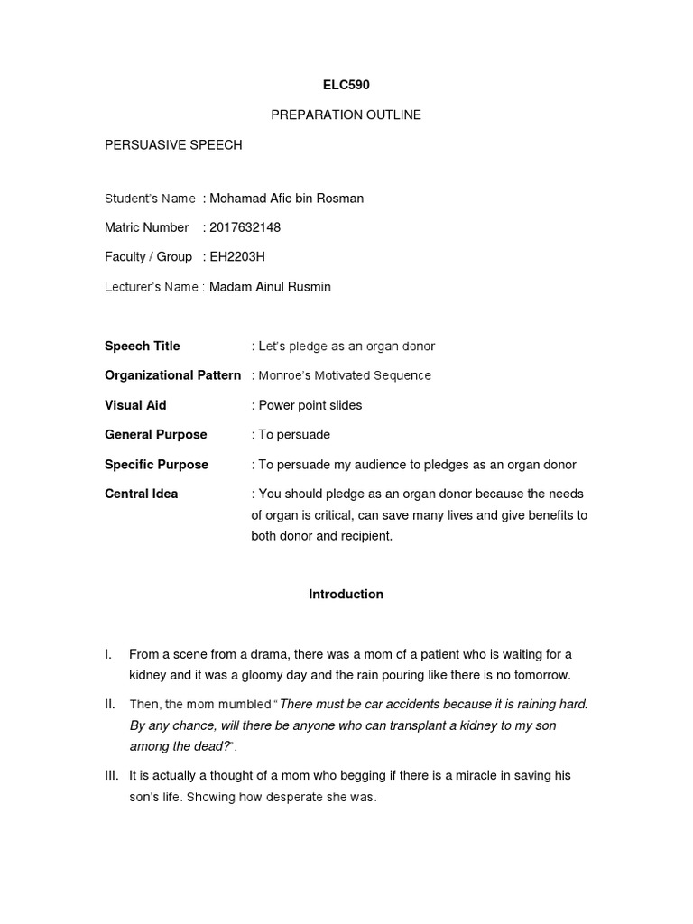 Persuasive speech examples picture