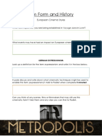 Film Form and History Handout