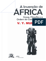 Mudimbe 1988 - 2013 A Invenção Da África PDF