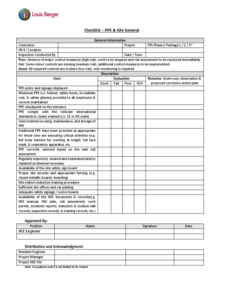6 2.emergency Drill Record Form Example PDF