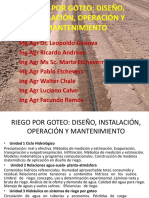 Riego Por Goteo Unidad 1 2018