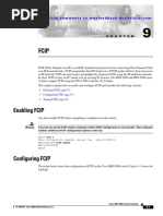 Enabling FCIP: Enabling FCIP, Page 9-1 Configuring FCIP, Page 9-1 Tuning FCIP, Page 9-5