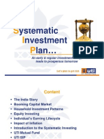 Ystematic Nvestment Lan UTI: An Early & Regular Investment Today, Leads To Prosperous Tomorrow