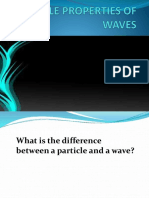 Particle Properties of Waves 1