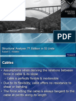 Cables and Arches: Structural Analysis 7 Edition in SI Units