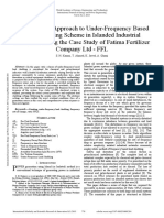 Static Priority Approach to Under Frequency Based Load Shedding Scheme i...