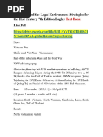 Managers and The Legal Environment Strategies For The 21st Century 7th Edition Bagley Link Full