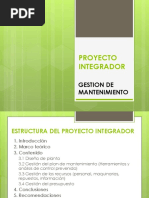 Proyecto Integrador Mantenimiento