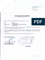 Surat Keterangan Kerja PDF