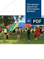 The Autism Spectrum Information Booklet: A Guide For Victorian Families