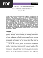 Download politik luar negeri 2009 by Dedy Alex Putra SN39311203 doc pdf