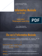 Informatica Musicale 1