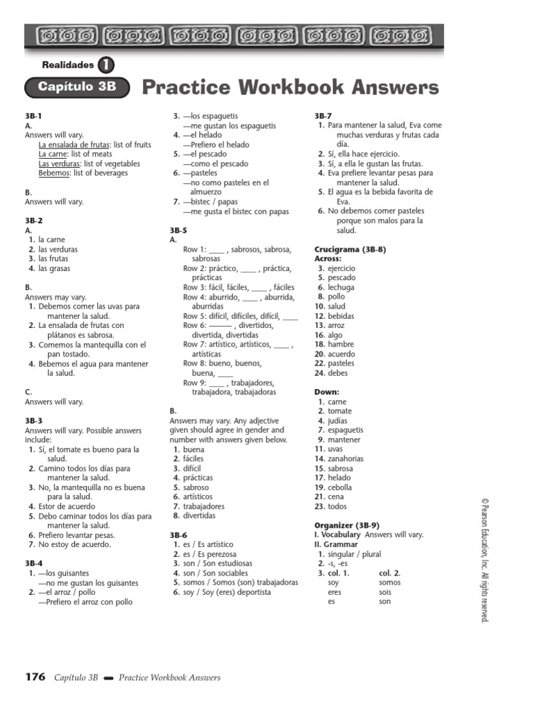 3b Pw Answers Filete Libros De Cocina Comidas Y Vinos