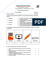 Tercer Examen Bimestral de Economía Cuarto Año