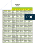 Jadwal Pengawas UTS Ganjil