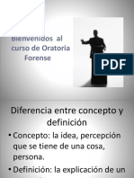 Presentacion de Oratoria Forense