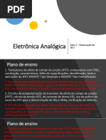 Polarização Do JFET
