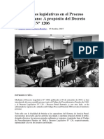 Innovaciones Legislativas en El Proceso Penal Peruano