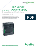 Automation Server PS-24V Power Supply Enables StruxureWare Building Operation SXWPS24VX10001