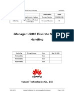 IManager U2000 Discrete Service Handling - 02