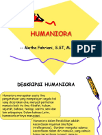 Humaniora Ppt Ajar