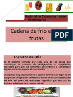 Cadena de Frio de Las Frutas