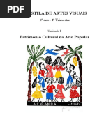 Apostila de Artes Visuais 6ano 1 Trimestre