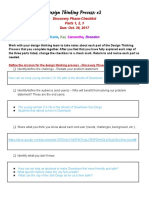 Discovery Phase Checklist