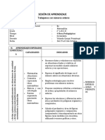 Sesión de Aprendizaje-numeros Enteros