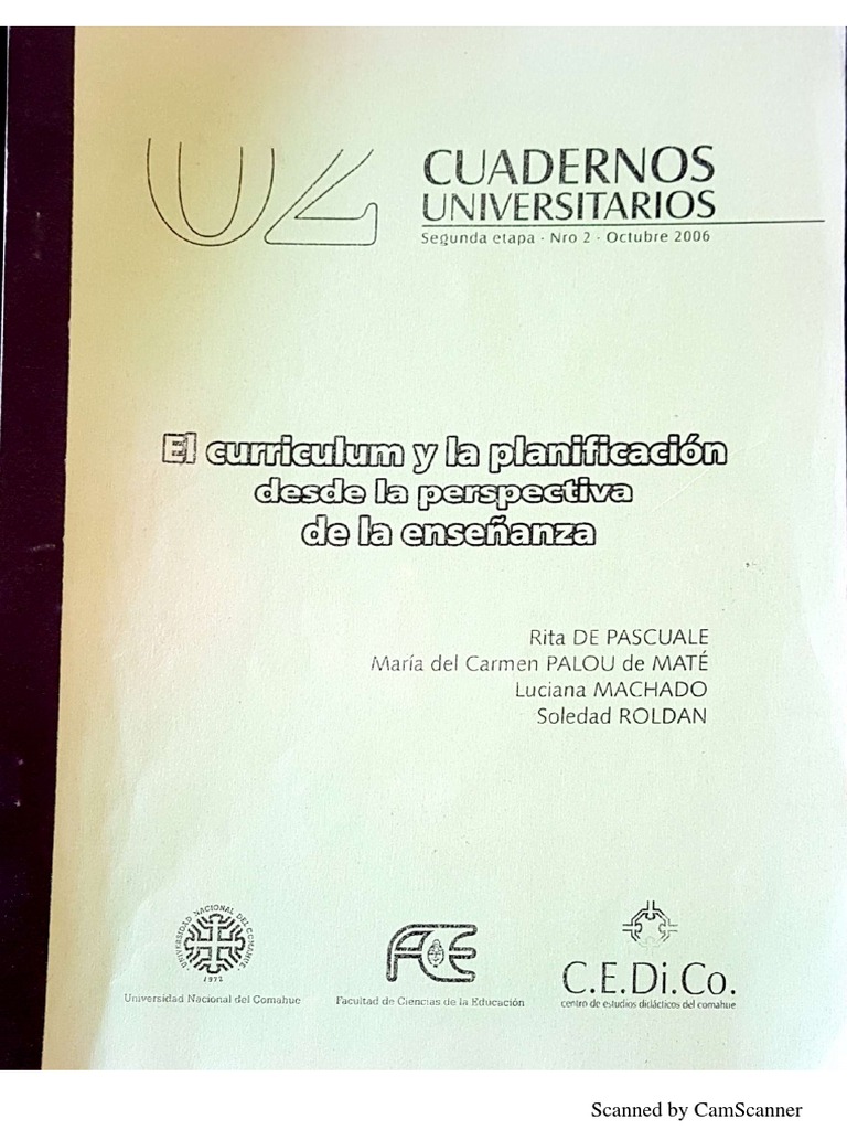 4 El Curriculum Complejidad Y Enfoques De Pascuale Cibernetica Pensamiento Sistemico